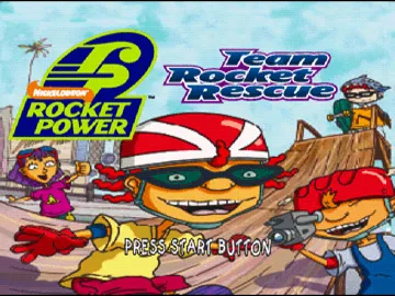 Nickelodeon Rocket Power - Team Rocket Rescue (US) screen shot title